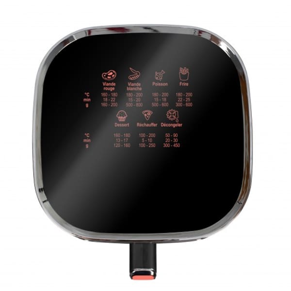 Friteuse sans huile LIVOO 5 Litres-1450W Noir (DOC294) Friteuse sans huile LIVOO 5 Litres-1450W Noir (DOC294)